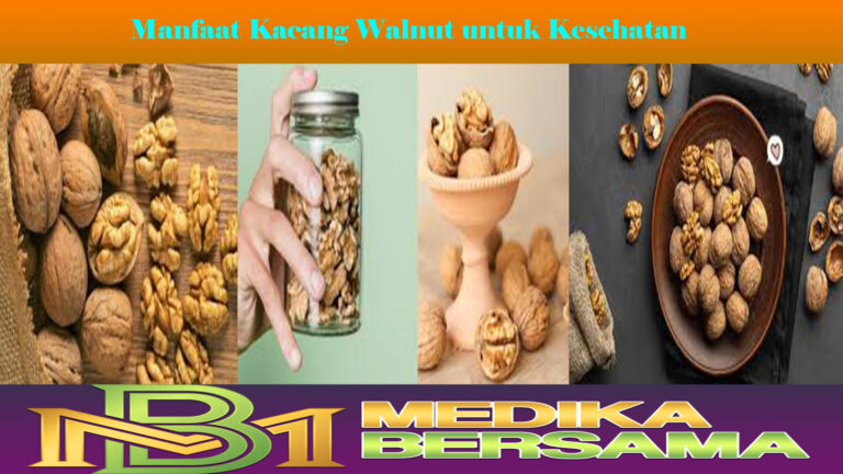 Manfaat Kacang Walnut untuk Kesehatan